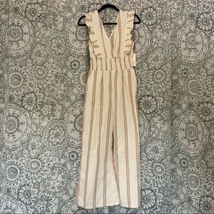 Billabong Stripped Women’s Small Jumpsuit NWT